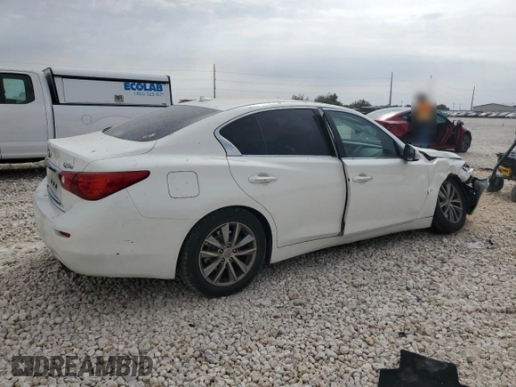 2015 Infiniti Q50 с VIN JN1BV7APXFM351937, выставлен на аукционе Copart как лот 84507924 с пробегом 118 842 миль миль и Списание • Salvage title. История ставок и продаж доступна на DreamBid. Изображение 3.
