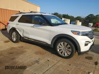 2020 Ford Explorer Limited with VIN 1FMSK8FH4LGA09290, listed as a Copart auction lot 46404145 with 23,029 mi miles and Salvage Title. Bid and sale history available at carsss.com. Image 4.