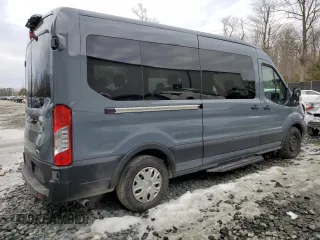 2022 Ford Transit Passenger XL with VIN 1FBAX2C88NKA69872, listed as a Copart auction lot 89361645 with 31,336 mi miles and Clean Title. Bid and sale history available at DreamBid. Image 3.