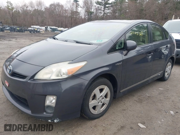 2011 Toyota Prius I with VIN JTDKN3DU9B0312488, listed as a IAAI auction lot 41928385 with 278,971 mi miles. Bid and sale history available at carsss.com. Image 17.