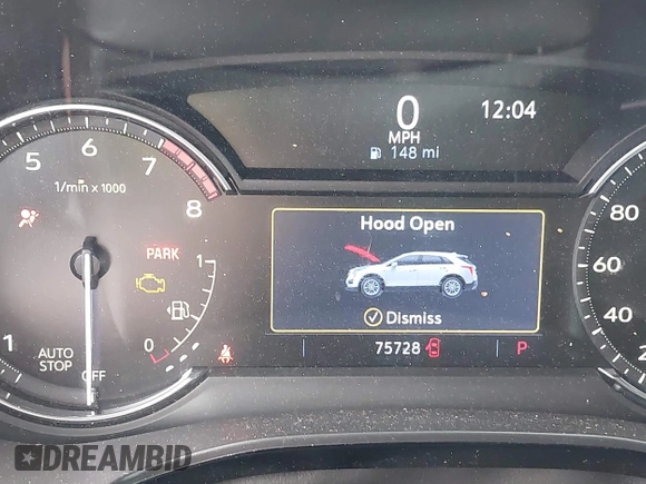 2021 Cadillac XT5 FWD Premium Luxury with VIN 1GYKNCRS3MZ103893, listed as a IAAI auction lot 41286761 with 75,728 mi miles and . Bid and sale history available at carsss.com. Image 16.