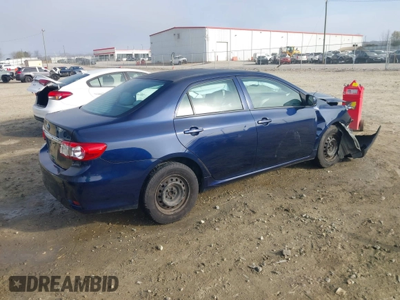 2013 Toyota Corolla L with VIN 2T1BU4EE6DC092106, listed as a IAAI auction lot 41801572 with 182,248 mi miles and . Bid and sale history available at DreamBid. Image 4.