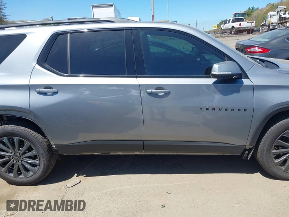 2023 Chevrolet Traverse RS with VIN 1GNEVJKWXPJ245883, listed as a IAAI auction lot 42103099 with 21,832 mi miles and . Bid and sale history available at DreamBid. Image 14.