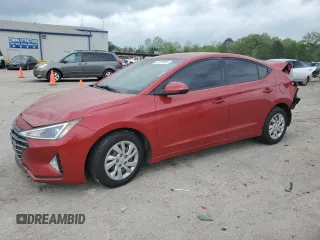 2020 Hyundai Elantra SE with VIN 5NPD74LFXLH516054, listed as a Copart auction lot 51797365 with 120,085 mi miles and Salvage Title. Bid and sale history available at carsss.com. Image 1.