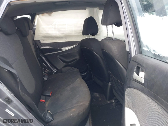 2014 Hyundai Accent GS with VIN KMHCT5AE1EU194495, listed as a IAAI auction lot 41609591 with 85,737 mi miles. Bid and sale history available at carsss.com. Image 8.