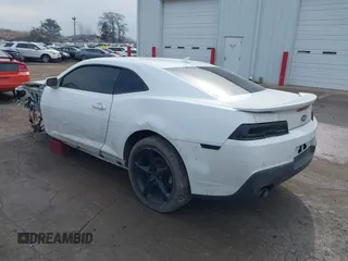 2014 Chevrolet Camaro LT with VIN 2G1FB1E35E9143383, listed as a IAAI auction lot 41653264 with 131,288 mi miles. Bid and sale history available at carsss.com. Image 3.