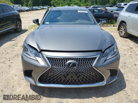 2019 Lexus LS 500 with VIN JTHC51FF7K5007211, listed as a Copart auction lot 59156954 with Not provided miles and Salvage title. Bid and sale history available at DreamBid. Image 5.