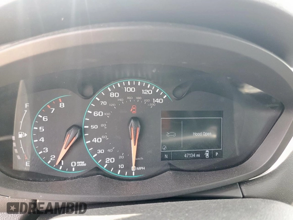 2021 Chevrolet Trax LT with VIN KL7CJLSB4MB304109, listed as a Copart auction lot 57787885 with 47,134 mi miles and Salvage title. Bid and sale history available at DreamBid. Image 9.