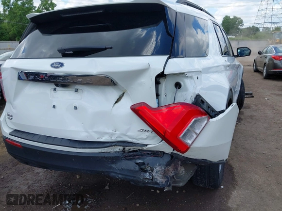 2023 Ford Explorer XLT with VIN 1FMSK8DH6PGC14487, listed as a IAAI auction lot 42381708 with 55,295 mi miles and . Bid and sale history available at DreamBid. Image 6.