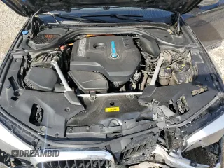 2019 BMW 5 Series 530e xDrive with VIN WBAJB1C56KB375178, listed as a Copart auction lot 46592325 with 114,419 mi miles and Salvage title. Bid and sale history available at DreamBid. Image 12.