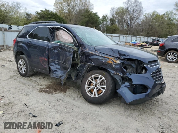 2016 Chevrolet Equinox LT with VIN 2GNALCEK9G6171023, listed as a Copart auction lot 52776805 with 183,943 mi miles and Salvage Title. Bid and sale history available at DreamBid. Image 4.