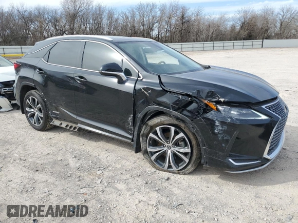 2020 Lexus RX with VIN 2T2HGMDA1LC046838, listed as a Copart auction lot 49138715 with 65,730 mi miles and Salvage Title. Bid and sale history available at carsss.com. Image 4.