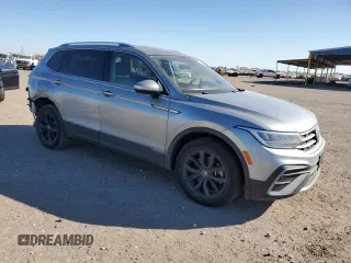 2024 Volkswagen Tiguan SE с VIN 3VV3B7AX9RM047518, выставлен на аукционе Copart как лот 49165045 с пробегом 34 501 миль миль и Списание • Salvage title. История ставок и продаж доступна на DreamBid. Изображение 4.