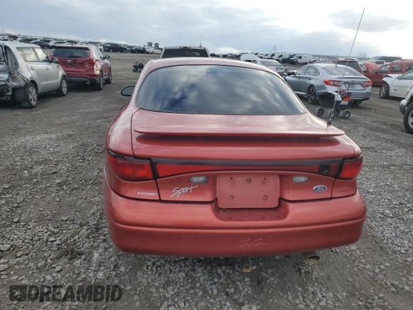 1999 Ford Escort Cool z VIN 3FAKP1135XR110190, wystawiony jako Copart lot #83667154 z przebiegiem 82 448 mil mil oraz Szkoda całkowita • Salvage title. Historia ofert i sprzedaży dostępna na DreamBid. Obrazek 6.