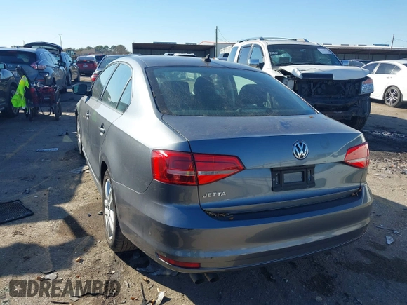 2015 Volkswagen Jetta S with VIN 3VW1K7AJ3FM230617, listed as a IAAI auction lot 41414621 with 91,888 mi miles and . Bid and sale history available at DreamBid. Image 3.