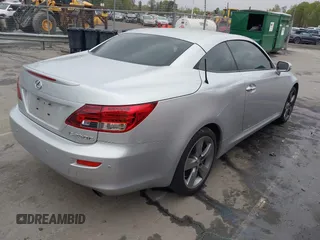 2011 Lexus IS 250 C with VIN JTHFF2C2XB2520729, listed as a IAAI auction lot 41952483 with 226,665 mi miles and . Bid and sale history available at DreamBid. Image 4.