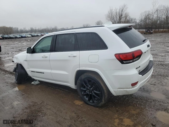 2022 Jeep Grand Cherokee WK Laredo X with VIN 1C4RJFAG8NC117933, listed as a Copart auction lot 46545525 with 35,317 mi miles and Salvage Title. Bid and sale history available at carsss.com. Image 2.