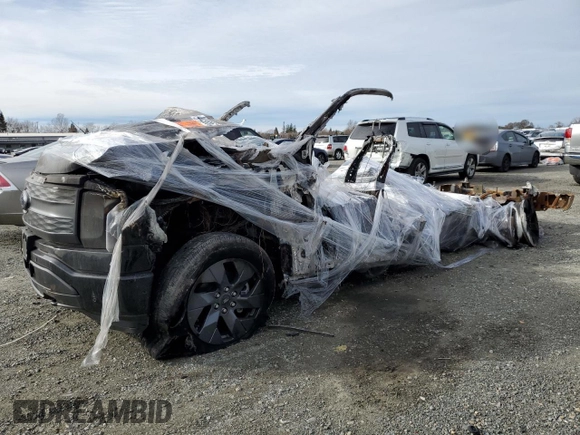 2023 Ford F-150 Lightning Pro with VIN 1FT6W1EV1PWG00813, listed as a Copart auction lot 44388625 with Not provided miles and Non repairable. Bid and sale history available at DreamBid. Image 1.