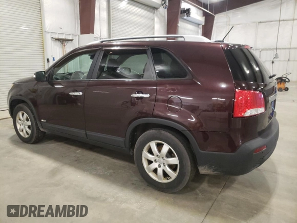 2012 Kia Sorento LX with VIN 5XYKTDA61CG303927, listed as a Copart auction lot 54565375 with 249,478 mi miles and Clean Title. Bid and sale history available at carsss.com. Image 2.