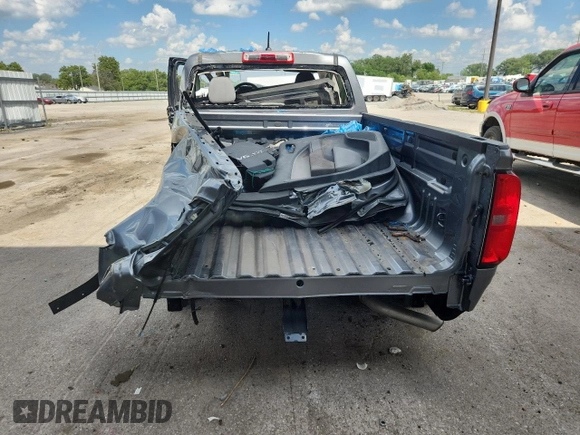2020 Chevrolet Colorado 4WD Work Truck with VIN 1GCGTBEN8L1222970, listed as a Copart auction lot 62427235 with Not provided miles and Salvage title. Bid and sale history available at DreamBid. Image 6.