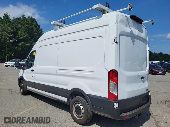 2023 Ford Transit Cargo with VIN 1FTBR1X87PKC01635, listed as a IAAI auction lot 42832727 with 17,348 mi miles and . Bid and sale history available at DreamBid. Image 34.
