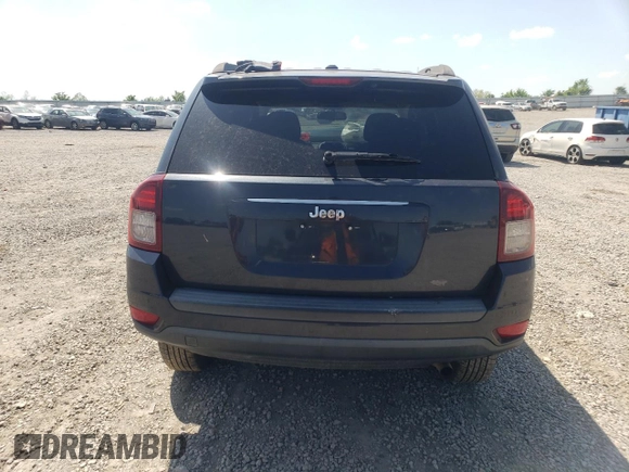2016 Jeep Compass Sport with VIN 1C4NJCBA8GD524588, listed as a Copart auction lot 53858485 with 137,396 mi miles and Non repairable. Bid and sale history available at DreamBid. Image 6.