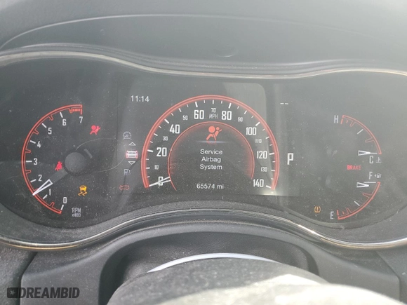 2018 Dodge Durango GT with VIN 1C4RDJDG8JC497307, listed as a Copart auction lot 45532885 with 65,574 mi miles and Salvage Title. Bid and sale history available at carsss.com. Image 9.