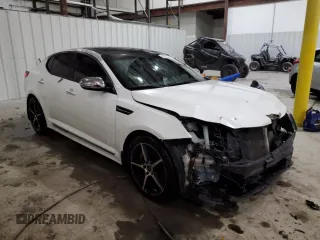 2013 Kia Optima SX with VIN 5XXGR4A63DG213978, listed as a Copart auction lot 88746435 with 154,060 mi miles and Salvage Title. Bid and sale history available at carsss.com. Image 4.