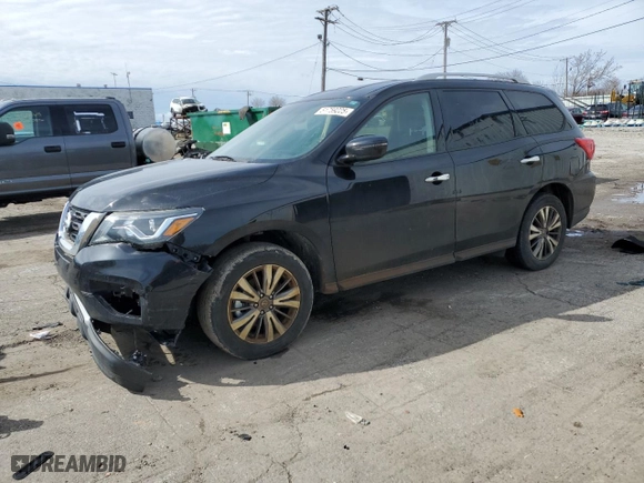 2020 Nissan Pathfinder SV with VIN 5N1DR2BM5LC606539, listed as a Copart auction lot 51759225 with 126,835 mi miles and Clean Title. Bid and sale history available at carsss.com. Image 1.