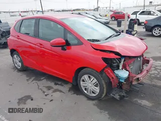 2019 Honda Fit LX with VIN 3HGGK5H46KM733393, listed as a IAAI auction lot 42354819 with Not provided miles and . Bid and sale history available at DreamBid. Image 1.