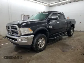 2012 Ram 2500 Laramie Longhorn with VIN 3C6UD5GL6CG210158, listed as a Copart auction lot 44953605 with 199,816 mi miles and Salvage Title. Bid and sale history available at carsss.com. Image 1.
