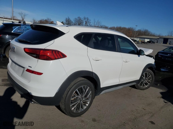 2021 Hyundai Tucson Sport with VIN KM8J3CAL5MU372188, listed as a Copart auction lot 85765474 with 53,252 mi miles and Salvage Title. Bid and sale history available at carsss.com. Image 3.