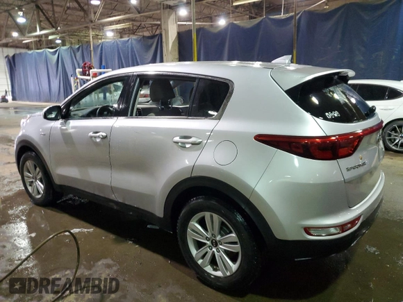 2018 Kia Sportage LX with VIN KNDPMCAC7J7490202, listed as a Copart auction lot 52171705 with 84,693 mi miles and Clean Title. Bid and sale history available at carsss.com. Image 2.
