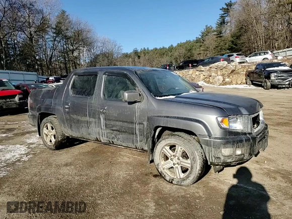 2014 Honda Ridgeline RTL with VIN 5FPYK1F57EB003368, listed as a Copart auction lot 88280455 with 154,446 mi miles and Salvage title. Bid and sale history available at DreamBid. Image 13.