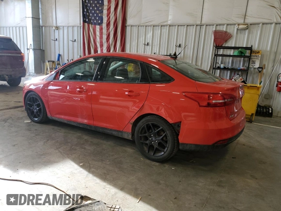 2016 Ford Focus SE with VIN 1FADP3F21GL222097, listed as a Copart auction lot 50174395 with 144,607 mi miles and Clean Title. Bid and sale history available at carsss.com. Image 2.