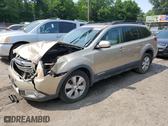 2010 Subaru Outback Limited Power Moon z VIN 4S4BRBKC7A3342851, wystawiony jako Copart lot #58939705 z przebiegiem 253 894 mil mil oraz Szkoda całkowita • Salvage title. Historia ofert i sprzedaży dostępna na DreamBid. Obrazek 1.