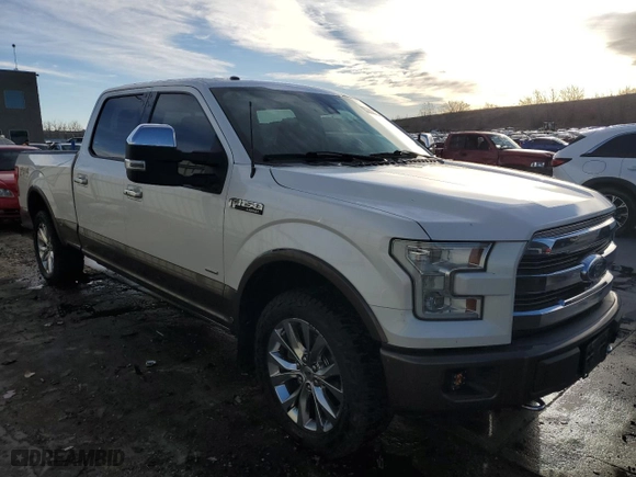 2015 Ford F-150 XLT w/HD Payload Pkg with VIN 1FTFW1EG7FFA99491, listed as a Copart auction lot 49350655 with 171,685 mi miles and Salvage Title. Bid and sale history available at carsss.com. Image 4.