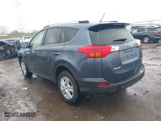 2014 Toyota RAV4 LE with VIN JTMZFREV5ED036426, listed as a IAAI auction lot 41972556 with 84,944 mi miles. Bid and sale history available at carsss.com. Image 3.