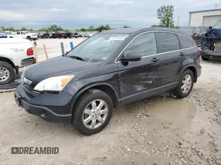 2008 Honda CR-V EX z VIN JHLRE48588C039612, wystawiony jako Copart lot #54374305 z przebiegiem 131 586 mil mil oraz Szkoda całkowita • Salvage title. Historia ofert i sprzedaży dostępna na DreamBid. Obrazek 1.