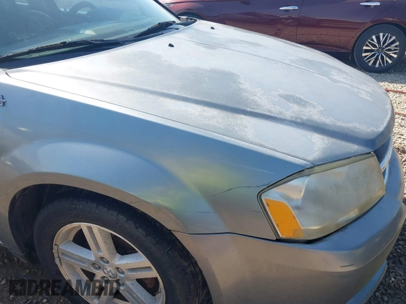 2008 Dodge Avenger SXT with VIN 1B3LC56K28N153487, listed as a IAAI auction lot 41988277 with 153,386 mi miles and . Bid and sale history available at DreamBid. Image 6.