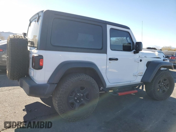 2020 Jeep Wrangler Sport S с VIN 1C4GJXAG4LW140067, выставлен на аукционе Copart как лот 89398295 с пробегом 34 651 миль миль и Списание • Salvage title. История ставок и продаж доступна на DreamBid. Изображение 3.