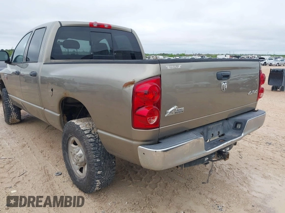 2009 Dodge 2500 SLT with VIN 3D7KS28T19G551727, listed as a IAAI auction lot 42206638 with 237,005 mi miles and . Bid and sale history available at DreamBid. Image 6.
