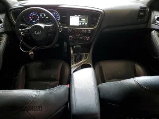 2015 Kia Optima SXL Turbo with VIN 5XXGR4A69FG498155, listed as a Copart auction lot 50351495 with 140,309 mi miles and Salvage title. Bid and sale history available at DreamBid. Image 8.