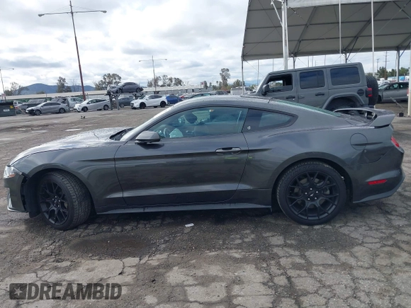2018 Ford Mustang EcoBoost with VIN 1FA6P8TH1J5176443, listed as a IAAI auction lot 41778053 with 50,708 mi miles and . Bid and sale history available at carsss.com. Image 14.
