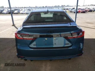 2025 Toyota Camry LE with VIN 4T1DAACK6SU047431, listed as a Copart auction lot 48155575 with 9,008 mi miles and Salvage Title. Bid and sale history available at DreamBid. Image 6.