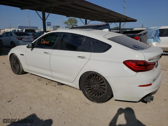 2015 BMW 5 Series Gran Turismo 535i xDrive with VIN WBA5M4C58FD183994, listed as a Copart auction lot 66557744 with 53,683 mi miles and Clean Title. Bid and sale history available at carsss.com. Image 2.