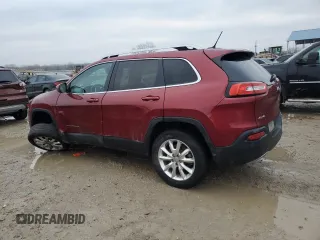 2015 Jeep Cherokee Limited with VIN 1C4PJMDSXFW770145, listed as a Copart auction lot 44315365 with 82,418 mi miles and Salvage Title. Bid and sale history available at carsss.com. Image 2.