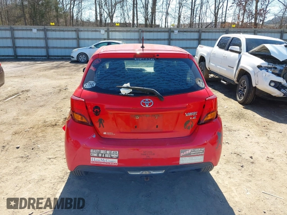 2016 Toyota Yaris L with VIN VNKKTUD39GA058079, listed as a IAAI auction lot 41651786 with 148,969 mi miles. Bid and sale history available at carsss.com. Image 16.