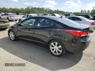 2011 Hyundai Elantra GLS with VIN 5NPDH4AE7BH042263, listed as a Copart auction lot 55201785 with 205,260 mi miles and Clean Title. Bid and sale history available at carsss.com. Image 2.