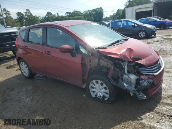2016 Nissan Note SV with VIN 3N1CE2CP2GL404503, listed as a Copart auction lot 60625025 with 190,787 mi miles and Salvage title. Bid and sale history available at DreamBid. Image 4.